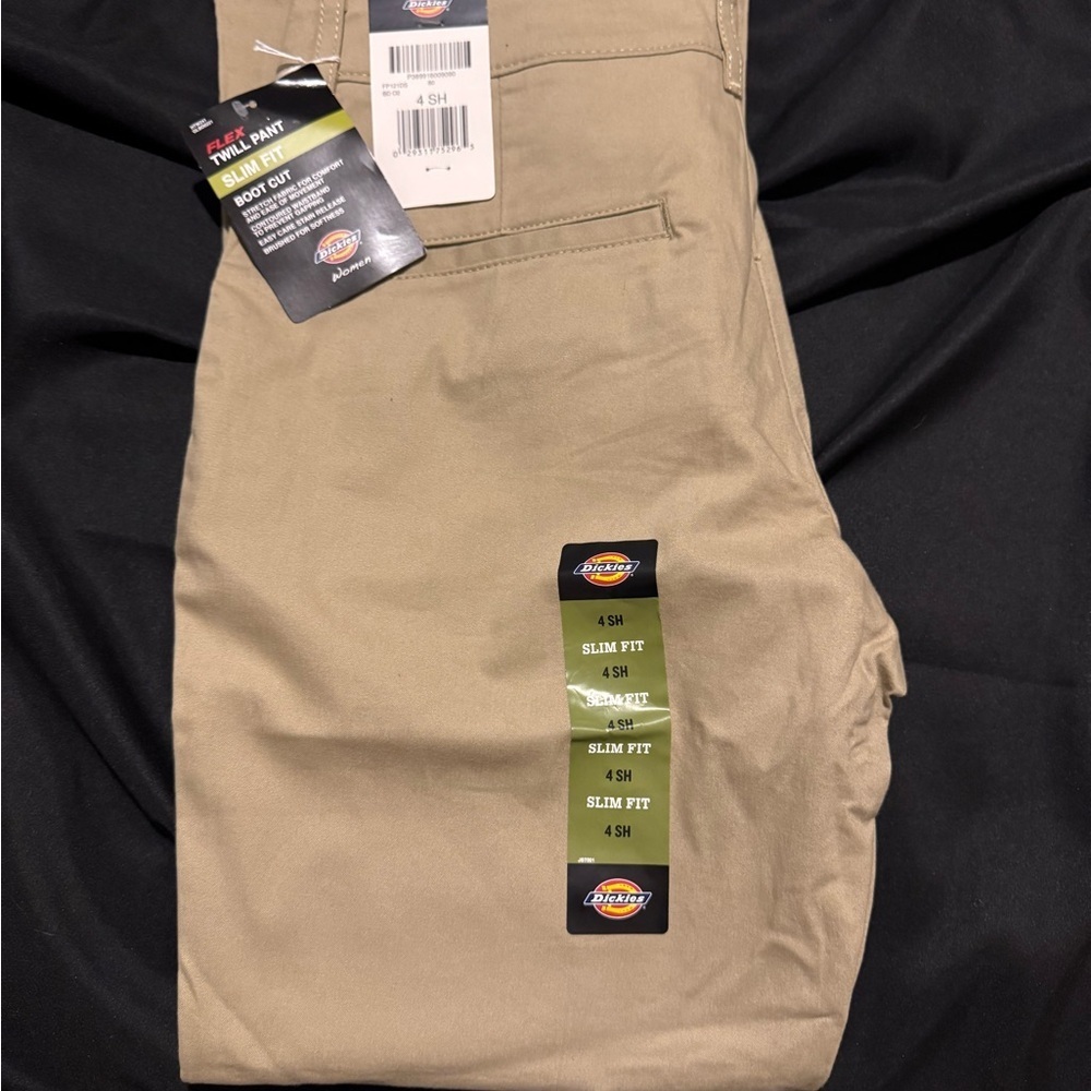 Dickies Men's Slim Fit Khaki Pants